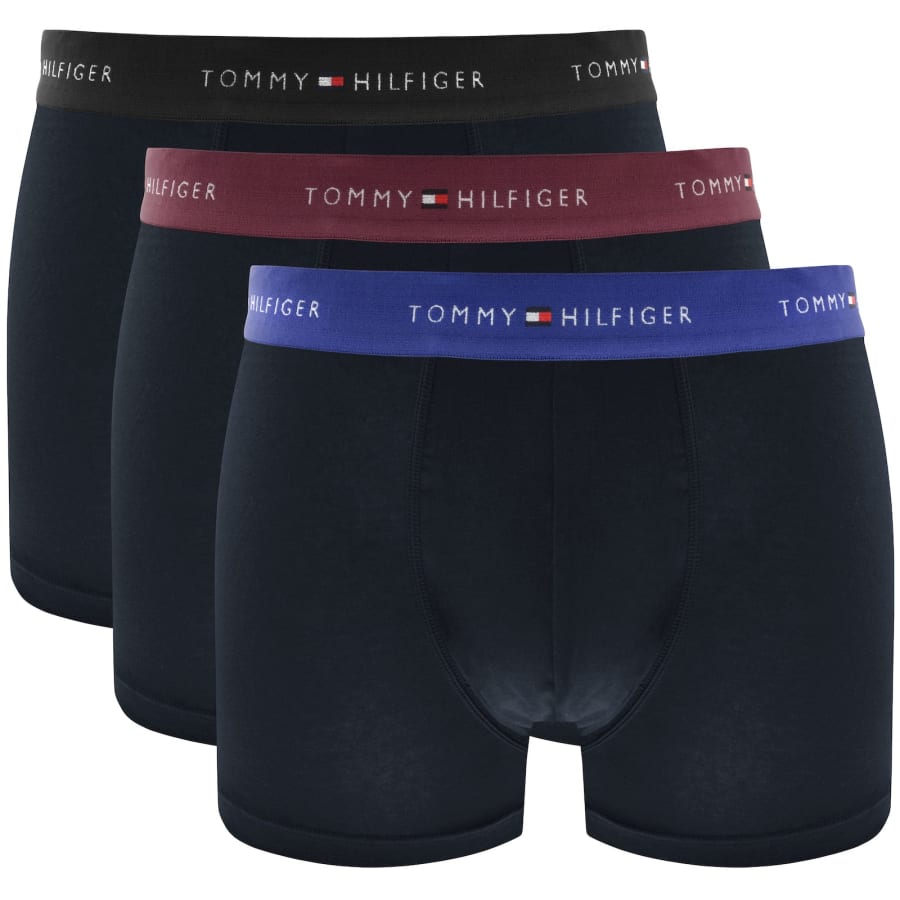 Tommy Hilfiger Underwear 3 Pack Trunks Navy male x Large